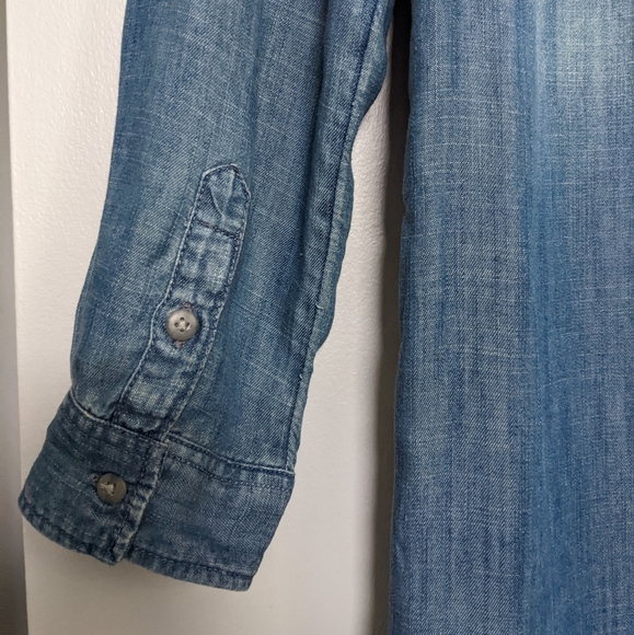 American Eagle Outfitters Denim Shirt Dress Women's Size Medium NWOT - Picture 4 of 5